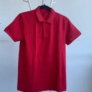 Red colour UCB Polo shirt